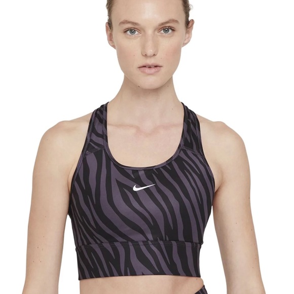 Nike Other - Nike Women's Black and Purple Zebra Sports Bra